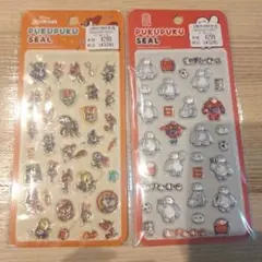 プクプクシール ズートピア　ベイマックス　PUKUPUKUシール ディズニー