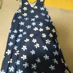 marimekko x UNIQLO ノースリーブロングワンピース Sサイズ - メルカリ