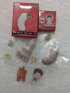 ハイキュー!! フリューくじ アクリルスタンド猫じゃらしっぽキーホルダーのサムネイル