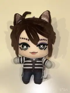 IdentityⅤ 白黒無常 ともぬい セット ぬいぐるみ 猫耳 プライズ 白黒無常 黒無常 identity ⅴ 第五人格 ともぬい 猫耳スタイル