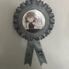 キャラクター ピンバッジ グレー 灰原哀 名探偵コナン 缶バッジ