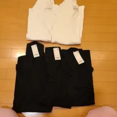 UNIQLO ソフトタッチタートルネックT 長袖 Lサイズ 5枚セットのサムネイル