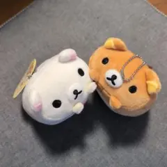 未使用　タグ付き　リラックマ　もちもちうつぶせぬいぐるみ　コリラックマ　2種