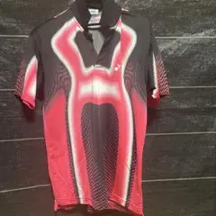 YONEX バドミントンシャツ L 赤黒