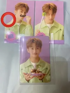 NCT マーク トレカ 3枚セット