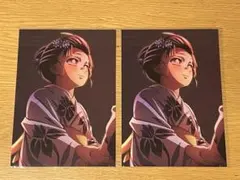 【未開封】鬼滅の刃 劇場版入場特典2枚セット 第8弾 イラストボード　恋雪ver