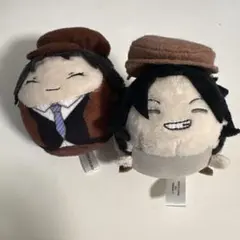 文豪ストレイドッグス 江戸川乱歩 ぬいぐるみ キーホルダー 2点セット