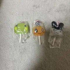 たまごっち カラフルキャンディーチャーム めめっち みみっち くちぱっ