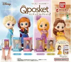 Qposket キューポスケット ミニチュアコレクション2 全4種 コンプ