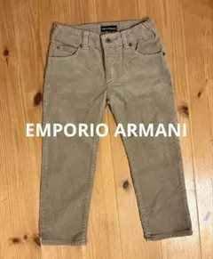 EMPORIO ARMANI コーデュロイ長ズボン 4A ベージュ