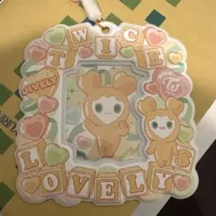 TWICE LOVELY カードホルダー　ジヒョ　ジブリー　ハート