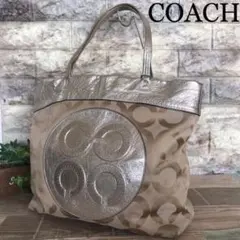コーチ ジュリア オプアート ペリー トートバッグ