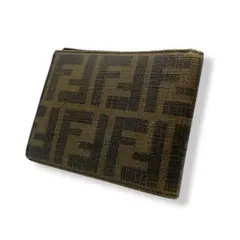 FENDI フェンディ ズッカ柄 モノグラム 二つ折り財布