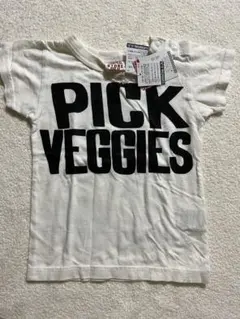 新品 BREEZE ブリーズPICK VEGGIES 白 Tシャツ 90cmのサムネイル