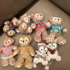 ディズニー ダッフィー シェリーメイ ジェラトーニ ぬいぐるみバッジ