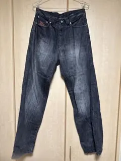 PELLE PELLE ペレペレ デニムパンツ ブラック 極太 90年代 - メルカリ