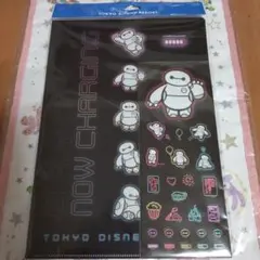 ベイマックス クリアホルダー ステッカー付き