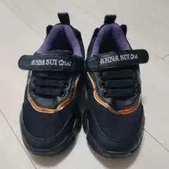 アナスイミニ　猫デザイン 　スニーカー　18cm(17cm)