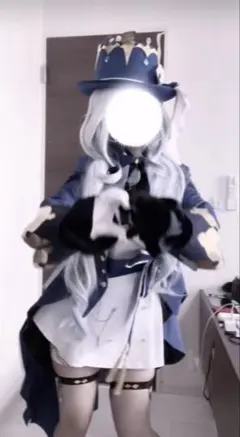 原神白フリーナ コスプレ衣装
