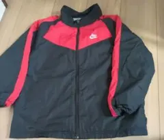 NIKE ジップアップジャケット ブラック レッド