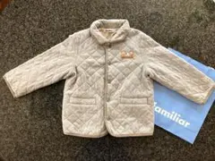 ファミリアfamiliar キルティングジャケット