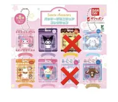 サンリオキャラクターズ パッケージミニチュアコレクション 3種類