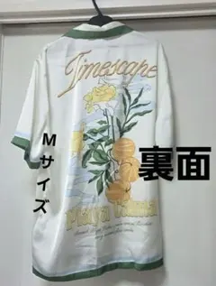 ザラ　ZARA　メンズ　ざら　トップス　M アロハ　パジャマ　半袖　アロハシャツのサムネイル
