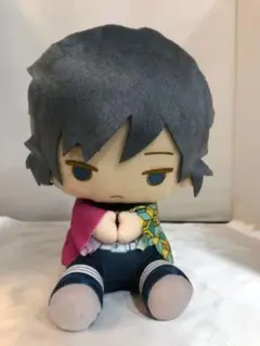 鬼滅の刃でっかいぽふっとぬいぐるみ　冨岡義勇