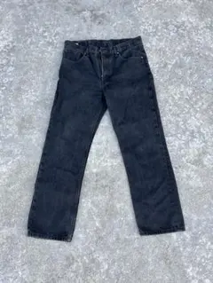 リーバイス516 ブラック　デニム　ジーンズ　古着　W36L30