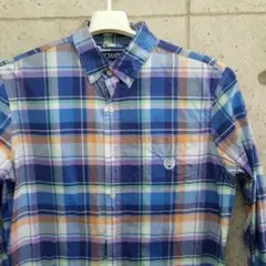 中古 アメリカ古着 CHAPS チャップス 長袖シャツ メンズ M 送料無料のサムネイル
