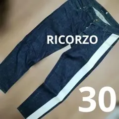 【RICORZO】インディゴスリムテーパード30インチ