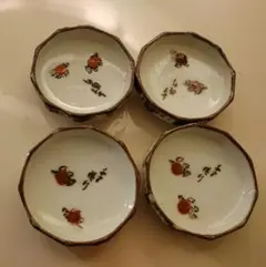 カニさん醤油皿　四枚