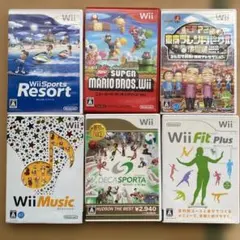 Wii ソフト　6本