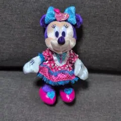 ミニパル　ミニー　ぬいぐるみバッチ