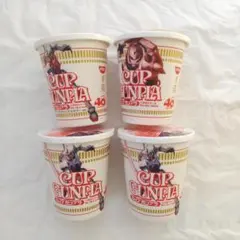 カップヌードル発売40周年記念限定カップ ガンプラ全4種ガンダム ザク