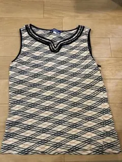 BURBERRY ノバチェック柄 タンクトップ M