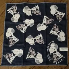 スヌーピー うさぎ ハンドタオル  新品