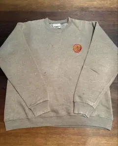 90s サンタクルーズ ロゴ刺繍 スウェット