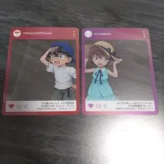 名探偵コナン　アニメイト特典クリアカード　コナン　哀