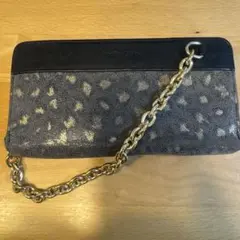 即日発送❗️SeeBy Chloe 長財布 レオパード柄 チェーン付き　匿名発送のサムネイル