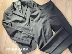 COMME CA ISM 【コムサイズム】レディーススーツ上下セット　ブラック