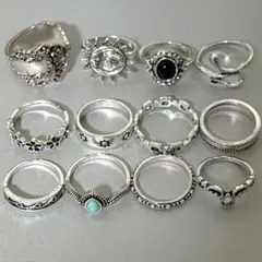 スプーンリング シルバーリング ヴィンテージ 古着 archive y2k