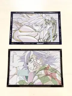 新品★鬼滅の刃【煉獄＆甘露寺＆宇髄】お楽しみくじ★ポストカード★3点セット Rengoku & Kanroji Mitsuri - - Demon Slayer ([単品] 煉獄杏
