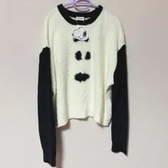 【新品タグ付き】PEANUTS スヌーピー XLサイズニット 長袖