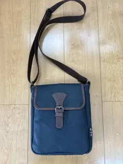 藍柿渋 ショルダーバッグ メンズ