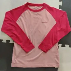 mont-bell ラグランスリーブ Tシャツ 140