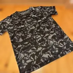 Puma ブラックカモフラージュ Tシャツ 100cm~