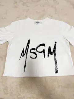 MSGM ホワイト Tシャツ Sサイズ