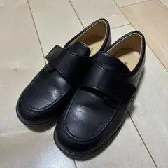 ファミリア　ローファー　フォーマルシューズ　19cm ブラック