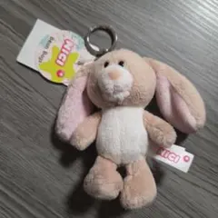 NICI　ニキ　マスコット　キーホルダー　たれ耳うさぎ　ウ